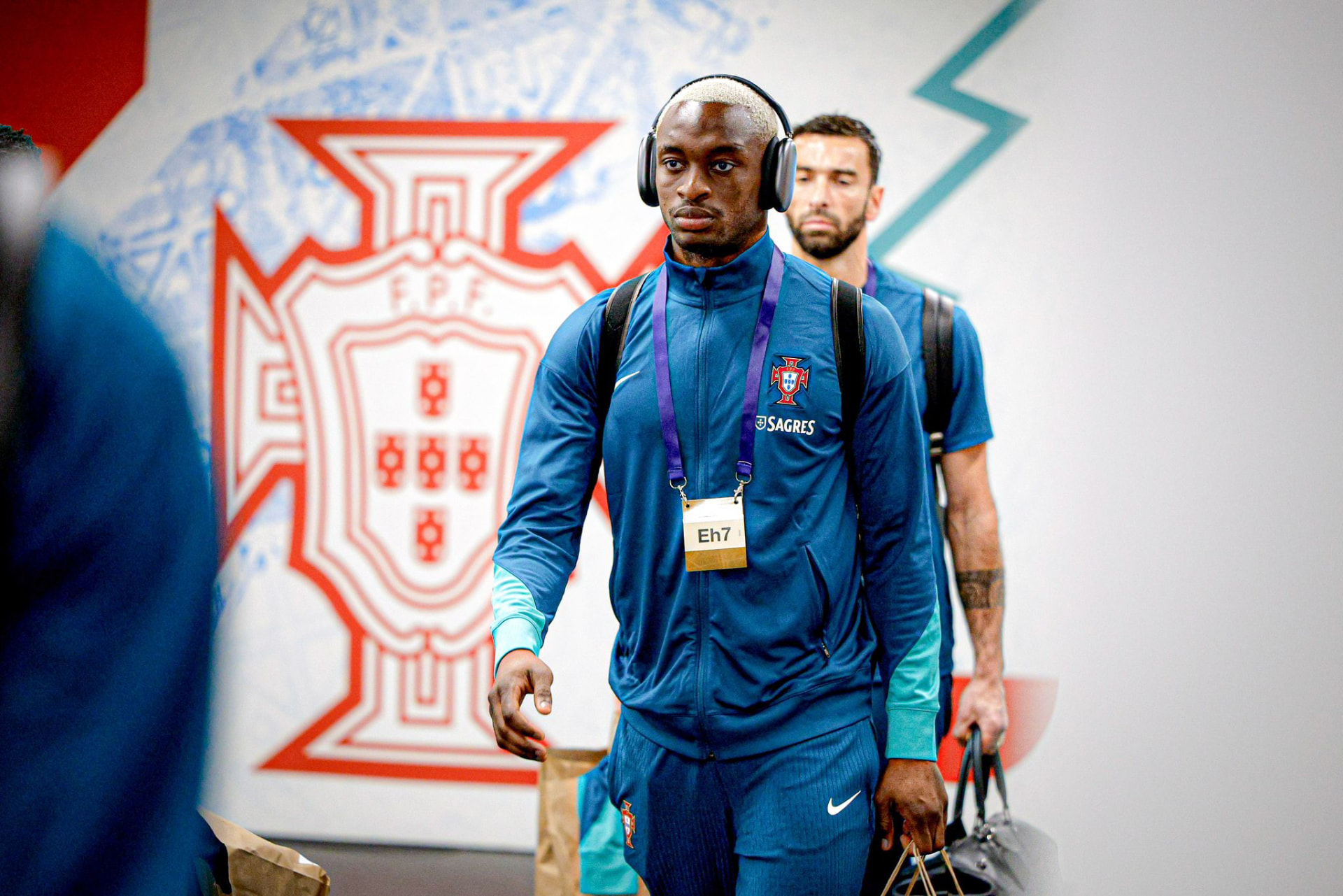 Toti Gomes with the Portugal national team
